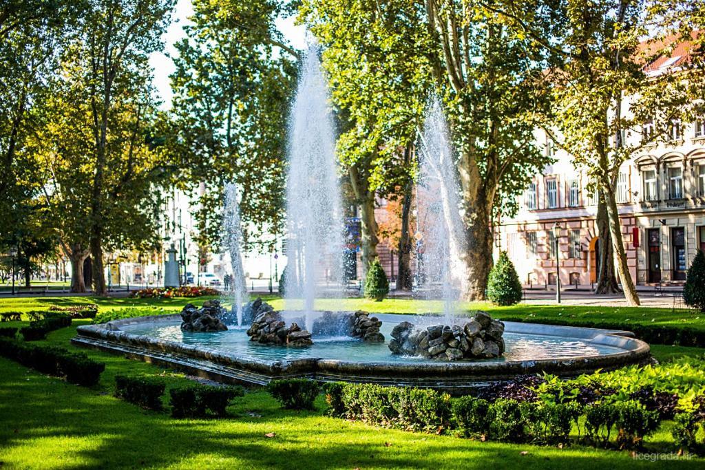 Ferienwohnung Local Heart At Main Square And Zrinjevac Park! Zagreb Exterior foto